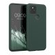 Pouzdro pro Google Pixel 5, silikonové, zelené, 53778.169