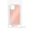 Pouzdro pro iPhone 12 / iPhone 12 Pro, silikon, růžové zlato, 55688.41