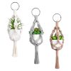 Set 3 Suporturi pentru ghivece Navaris, 26 cm, 3 culori, cu plante artificiale, .55718.01