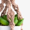 Set 3 Suporturi pentru ghivece Navaris, 26 cm, 3 culori, cu plante artificiale, .55718.01