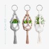 Set 3 Suporturi pentru ghivece Navaris, 26 cm, 3 culori, cu plante artificiale, .55718.01