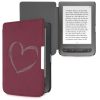 Obal pro PocketBook Touch Lux 3 / Basic Touch 2 / Basic Lux, Ekologická kůže, Fialová, kwmobile, 55747.01