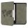 Obal pro PocketBook Touch Lux 5 / Touch Lux 4 / Touch HD 3, ekologická kůže, šedý, kwmobile, 50228.07