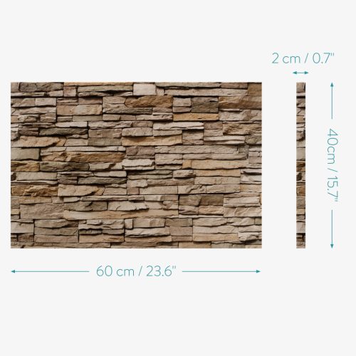 Tabla magnetica Navaris, 60x40 cm, marker si 5 magneti, maro, MDF