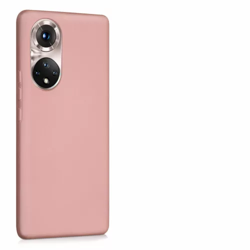 Pouzdro pro Honor 50 Pro, silikonové, růžové, 55786.31