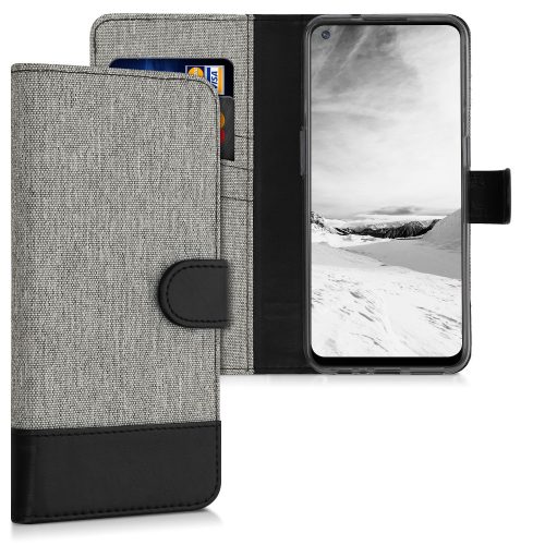 Pouzdro pro OnePlus Nord N100, Textile, Grey, 55808.22