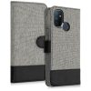 Pouzdro pro OnePlus Nord N100, Textile, Grey, 55808.22