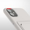 Pouzdro pro Apple iPhone 11, silikonové, bílé, 55114.02, kwmobile