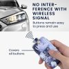 Kryt na klíče od auta pro Renault / Dacia - 4 tlačítka - Keyless Go, kwmobile, Ekologická kůže, Multicolor, 44637.46