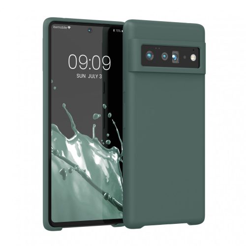 Pouzdro pro Google Pixel 6 Pro, silikonové, zelené, 55863.171, kwmobile
