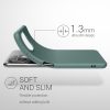 Pouzdro pro Xiaomi Mi 11 Lite 5G, silikonové, zelené, 54726.171, kwmobile