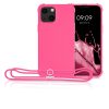 Pouzdro pro iPhone 13 Mini, silikonové, růžové, 55933.77