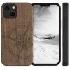 Pouzdro pro iPhone 13 Mini, dřevo, hnědé, 55936.01