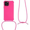 Pouzdro pro iPhone 13 Pro Max, silikonové, růžové, 55977.77