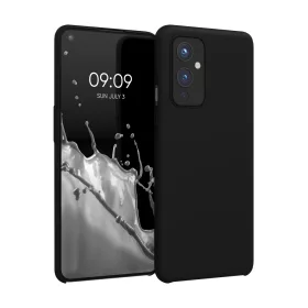   Pouzdro pro OnePlus 9, silikonové, černé, 56040.01, kwmobile