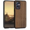 Pouzdro pro OnePlus 9, Dřevo, Hnědá, 56039.18, kwmobile