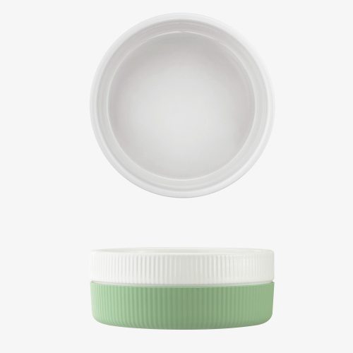 Sada 2 misek pro kočky a psy Navaris, protiskluzová, zelená, 53411.07