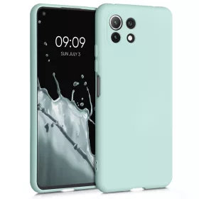   Pouzdro pro Xiaomi Mi 11 Lite 5G, silikonové, zelené, 56047.200, kwmobile
