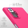 Pouzdro pro Xiaomi Redmi Note 10 Pro, silikonové, růžové, 54551.77
