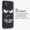 Pouzdro pro Xiaomi Redmi Note 10 5G, Silicon, Black, 56053.01, kwmobile