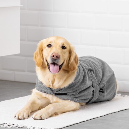 Navaris župan pro psy, L, Šedý, Polyester, 56089.22.3