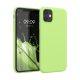 Pouzdro pro Apple iPhone 11, silikonové, zelené, 49787.214, kwmobile