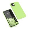 Pouzdro pro Apple iPhone 11, silikonové, zelené, 49787.214, kwmobile