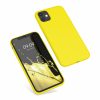 Pouzdro pro Apple iPhone 11, silikonové, žluté, 49787.165, kwmobile