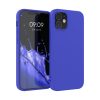 Pouzdro pro Apple iPhone 12 / iPhone 12 Pro, silikonové, modré, 53938.134, kwmobile