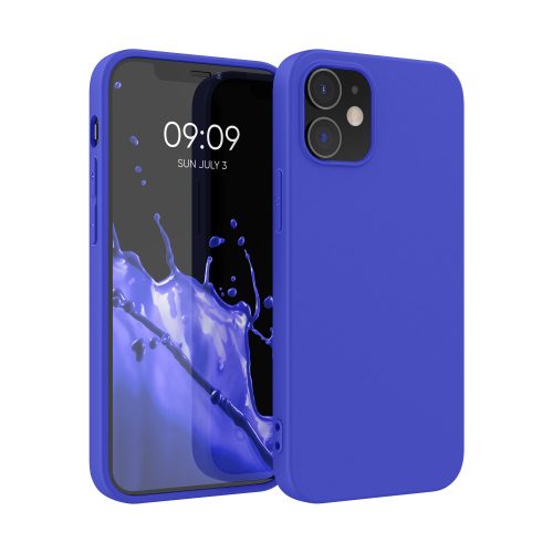Pouzdro pro Apple iPhone 12 / iPhone 12 Pro, silikonové, modré, 53938.134, kwmobile