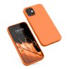 Pouzdro pro Apple iPhone 12 / iPhone 12 Pro, silikonové, oranžové, 53938.150, kwmobile