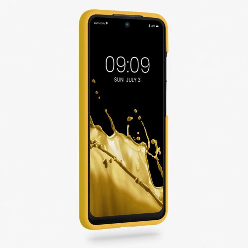 Pouzdro pro Xiaomi Redmi 10, silikonové, žluté, 56153.143, kwmobile