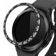 Rámeček ciferníku pro Samsung Galaxy Watch 4 Classic (46mm), kwmobile, ocel, černá, 56179.01