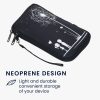 Univerzální pouzdro na telefon XL - 6,8 palce, neopren, černé, 30226.4.15, kwmobile