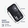 Univerzální pouzdro na telefon XL - 6,8 palce, neopren, černé, 30226.4.15, kwmobile