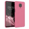 Pouzdro pro Xiaomi Redmi Note 9S / Redmi Note 9 Pro / Redmi Note 9 Pro Max, silikonové, růžové, 52140.212, kwmobile