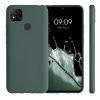 Pouzdro pro Xiaomi Redmi 9C, silikonové, zelené, 52850.171, kwmobile