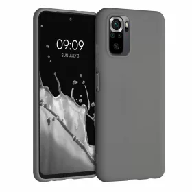   Kryt pro Xiaomi Redmi Note 10 / Redmi Note 10S, silikonový, šedý, 54541.155, kwmobile