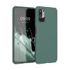 Pouzdro pro Xiaomi Redmi Note 10 5G, silikonové, zelené, 54947.171, kwmobile