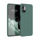 Pouzdro pro Xiaomi Redmi Note 10 5G, silikonové, zelené, 54947.171, kwmobile