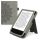 Obal pro PocketBook Touch Lux 5 / Touch Lux 4 / Touch HD 3, ekologická kůže, šedý, kwmobile, 54817.06