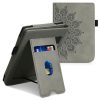 Obal pro PocketBook Touch Lux 5 / Touch Lux 4 / Touch HD 3, ekologická kůže, šedý, kwmobile, 54817.06