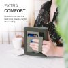 Obal pro PocketBook Touch Lux 5 / Touch Lux 4 / Touch HD 3, ekologická kůže, šedý, kwmobile, 54817.06