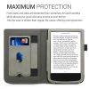 Obal pro PocketBook Touch Lux 5 / Touch Lux 4 / Touch HD 3, ekologická kůže, šedý, kwmobile, 54817.06
