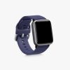 Sada 2 řemínků pro Willful Smartwatch/Fitnesstracker, Kwmobile, Black/Blue, Silicone, 56230.01