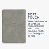 Pouzdro pro Kindle Paperwhite 11, eko kůže, šedá, kwmobile, 56257.05