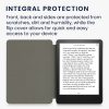 Pouzdro pro Kindle Paperwhite 11, eko kůže, šedá, kwmobile, 56257.05