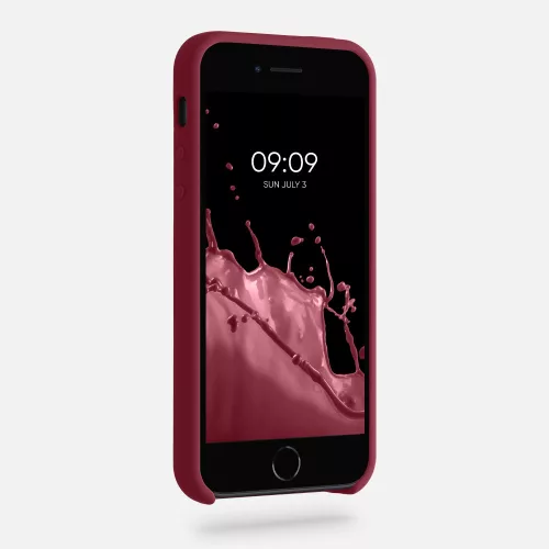 Pouzdro pro Apple iPhone 5s / iPhone SE, silikonové, červené, 42766.209, kwmobile