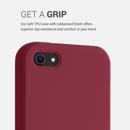 Pouzdro pro Apple iPhone 5s / iPhone SE, silikonové, červené, 42766.209, kwmobile