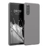 Pouzdro pro Sony Xperia 10 III, silikonové, šedé, 54754.155, kwmobile